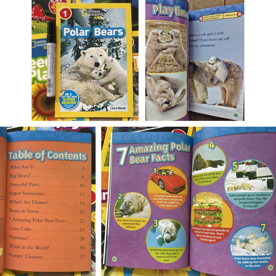 Level 1: NATGEO National Geographic Books for Kids (46 books)