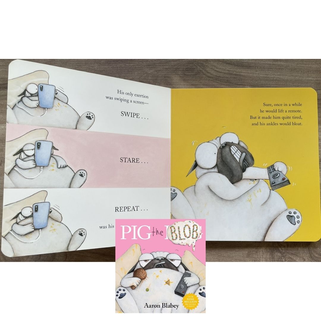 Pig the Blob (Pig the Pug) (brand new Board Book, with SLIGHT DENTS on book cover)