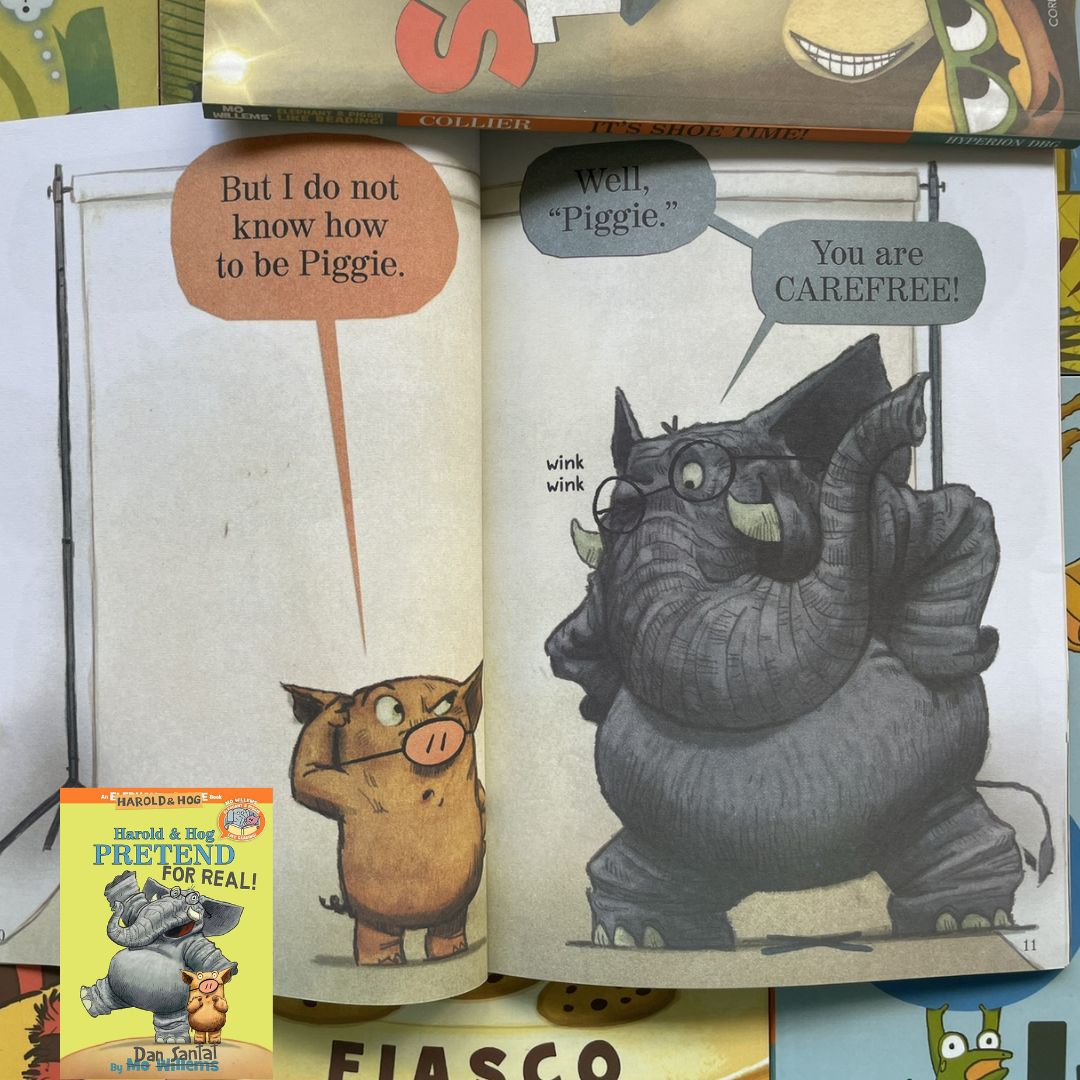 Elephant and Piggie Like Reading! by Mo Willems (8 books) brand new softcover, NO box (with slight dents on the book cover)