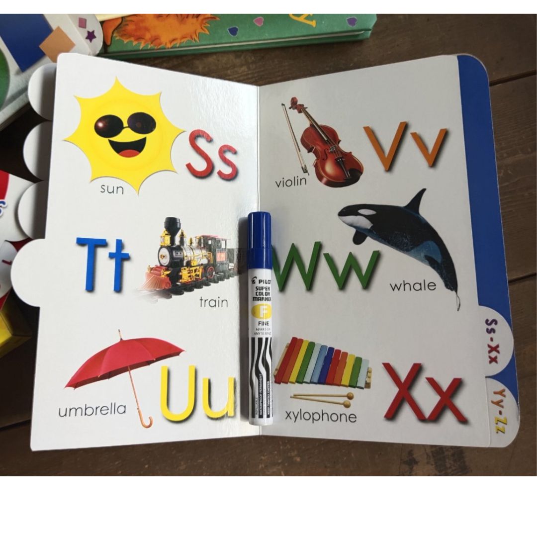 Smart Babies EARLY LEARNING (4 board books) with Carry Case