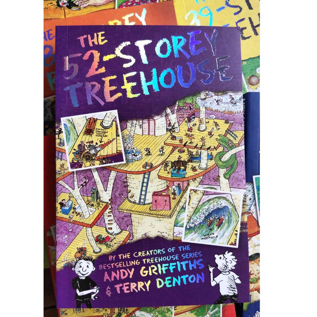 STOREY TREEHOUSE (15 books) brand new softcover, BOX with SLIGHT DENTS, books no damage
