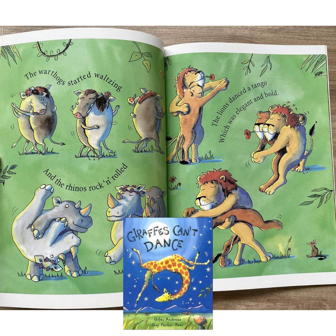 Giraffes Can’t Dance (by Giles Andreae) (softcover)