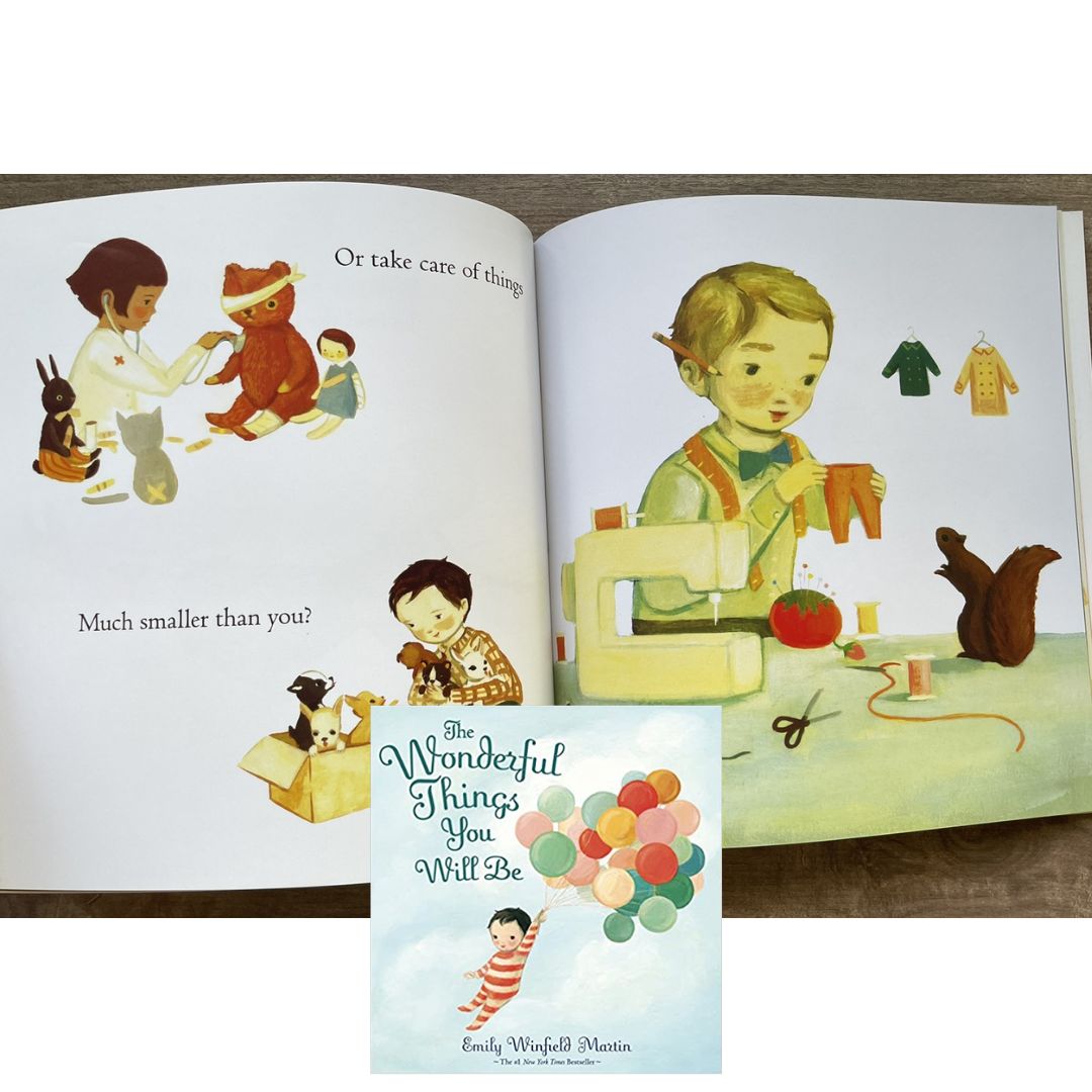 The Wonderful Things You Will Be by Emily Winfield Martin (brand new softcover)