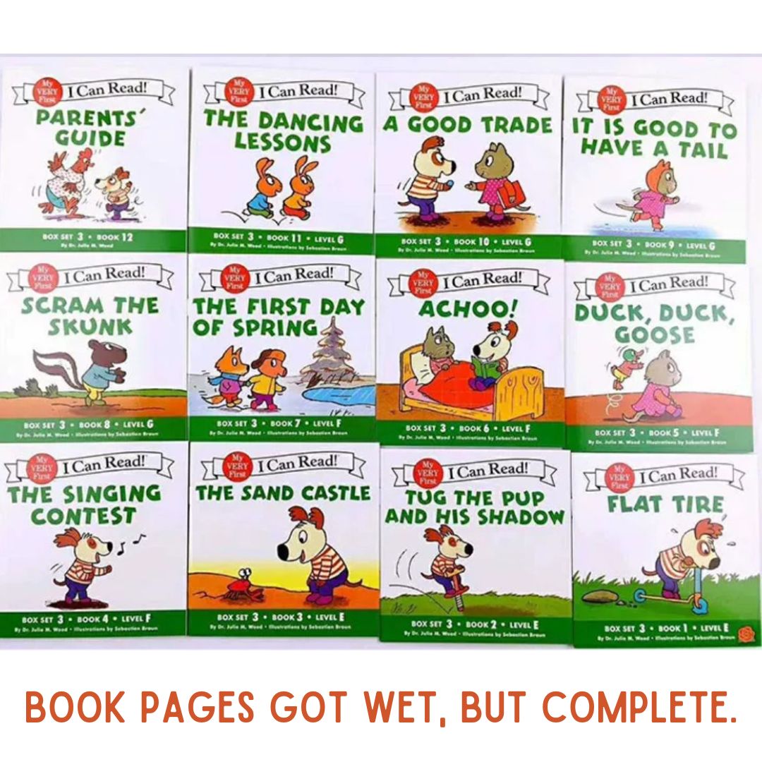 My Very First I Can Read Phonics MINI THIN BOOKS Set (Biscuit // Fancy Nancy // Little Critter // Red // Blue // Green) brand new paperbacks / softcovers