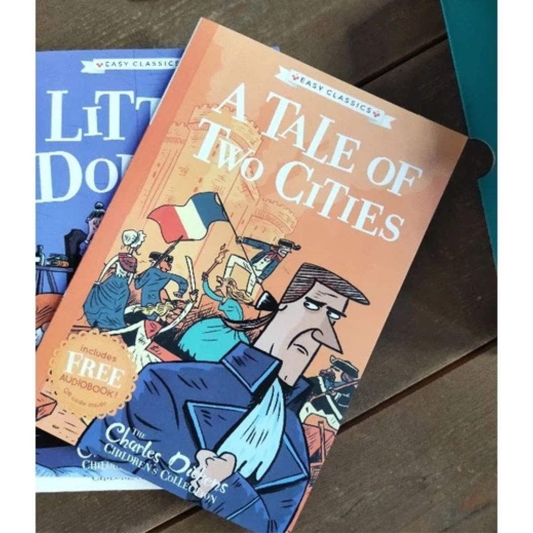 The Charles Dickens Children’s Collection 10 books (box set) (Box with damage, Books NO damage)