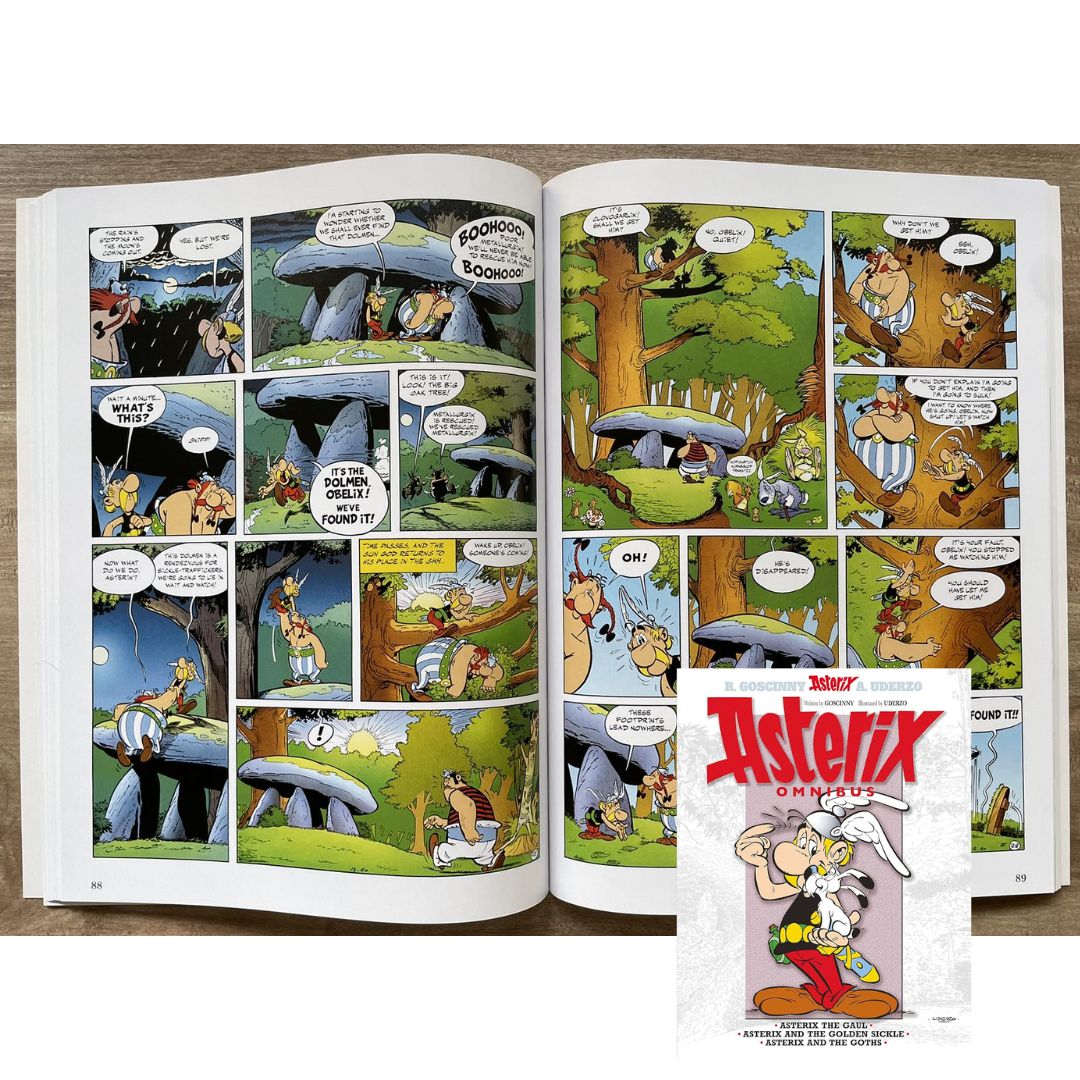 Asterix Omnibus (SINGLES) (3 stories, graphic comics, softcover)
