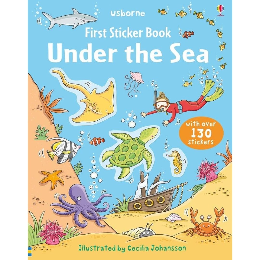Usborne Sticker Books (SINGLES, brand new softcover, assorted stickers titles, please choose) - with SLIGHT FOLDS on some book covers