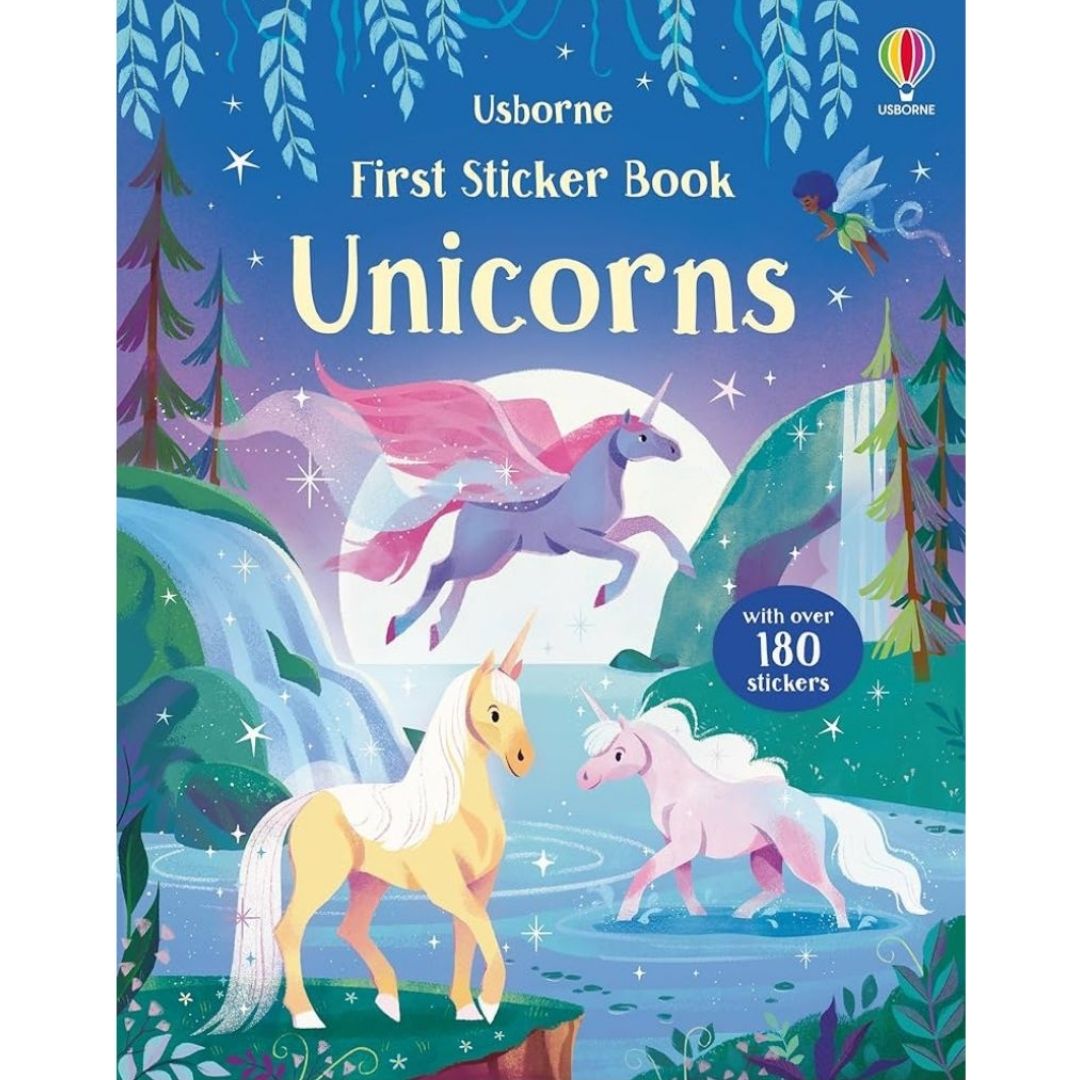 Usborne Sticker Books (SINGLES, brand new softcover, assorted stickers titles, please choose) - with SLIGHT FOLDS on some book covers