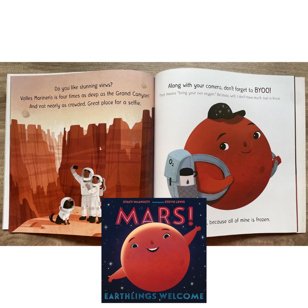 Sun / Earth / Moon / Ocean / Mars / Our Planet (OUR UNIVERSE by Stacy Mcanulty) SINGLES, brand new softcover