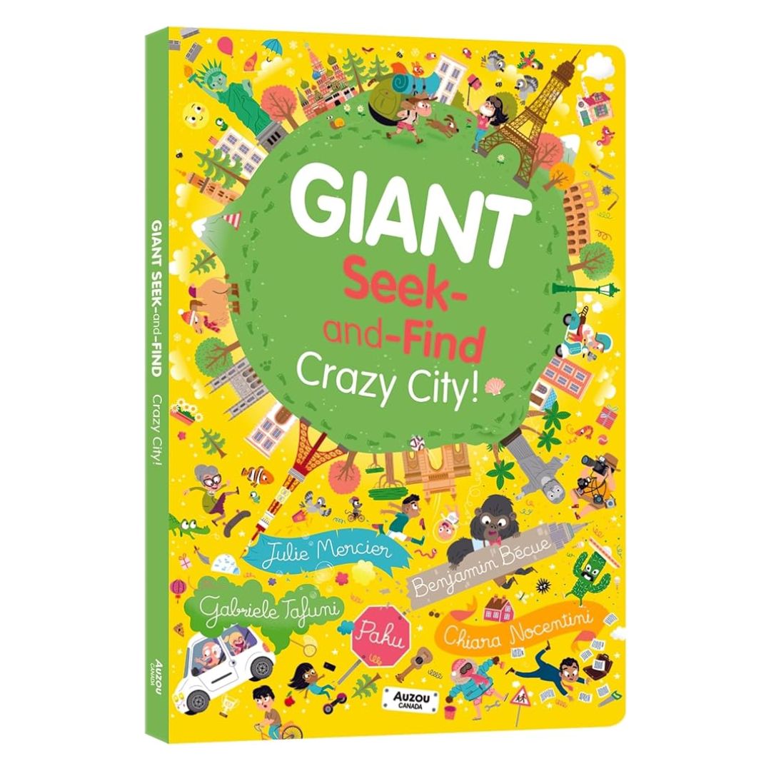 Giant Seek-and-Find (Crazy City / Th) Show Must Go On) (With SLIGHT DENTS on the book cover)