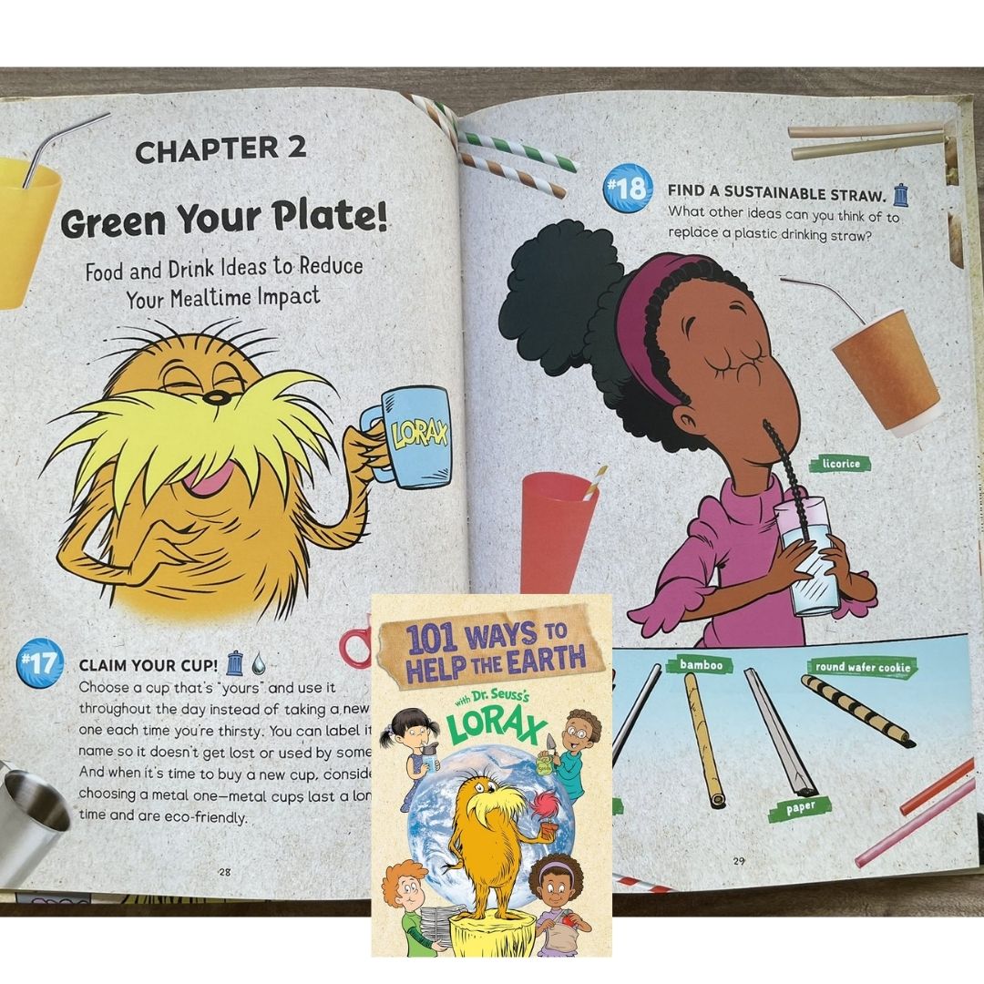 101 Ways to Help the Earth with Dr. Seuss's Lorax (Dr. Seuss's The Lorax Books) (brand new softcover, with SLIGHT FOLDS on book cover)