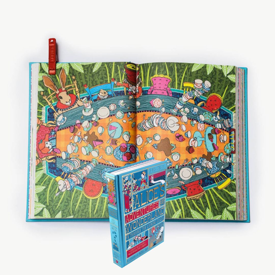 Alice's Adventures in Wonderland (MinaLima Edition) brand new hardcover, w/SLIGHT DENTS on book cover