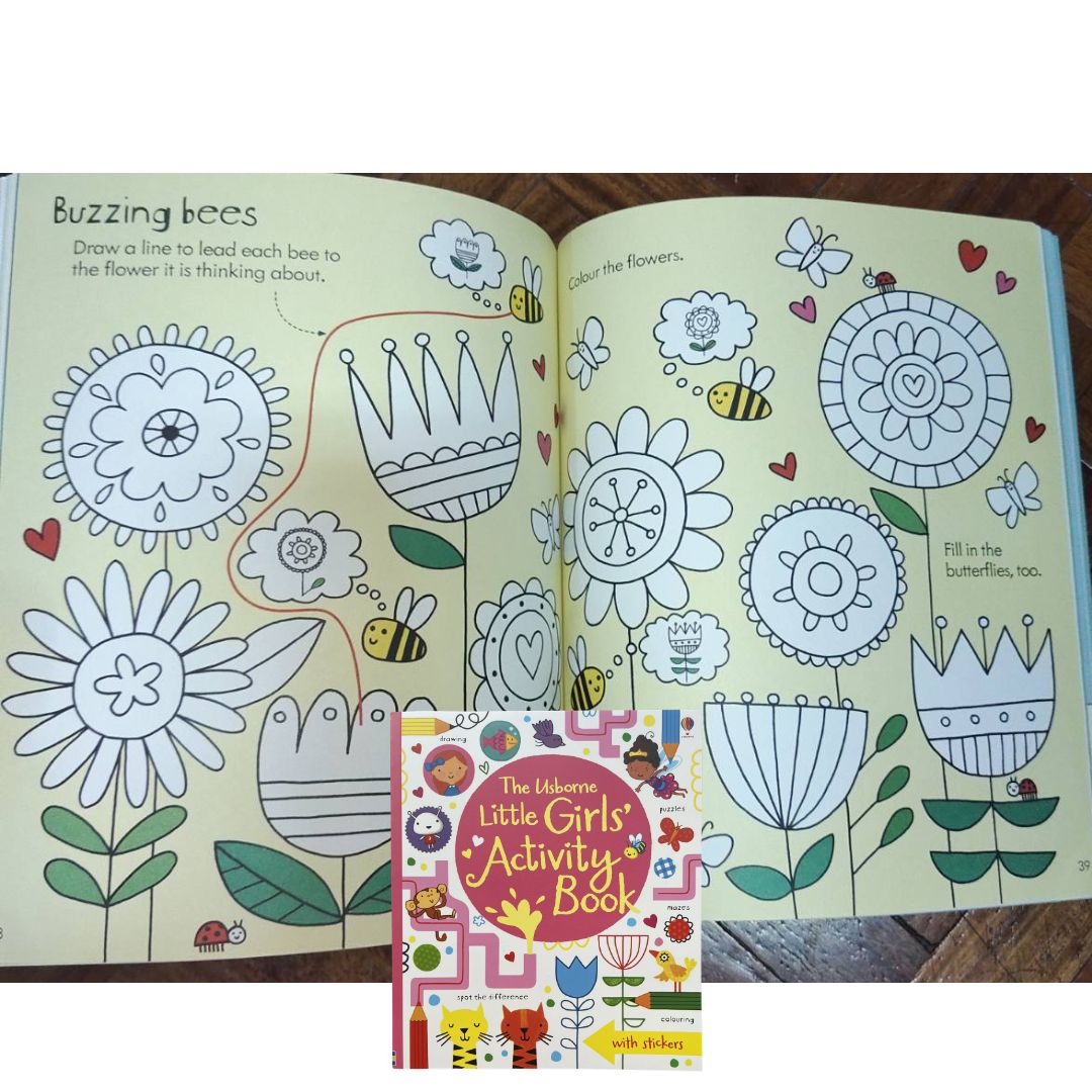 Usborne Activity book (Little GIRLS')