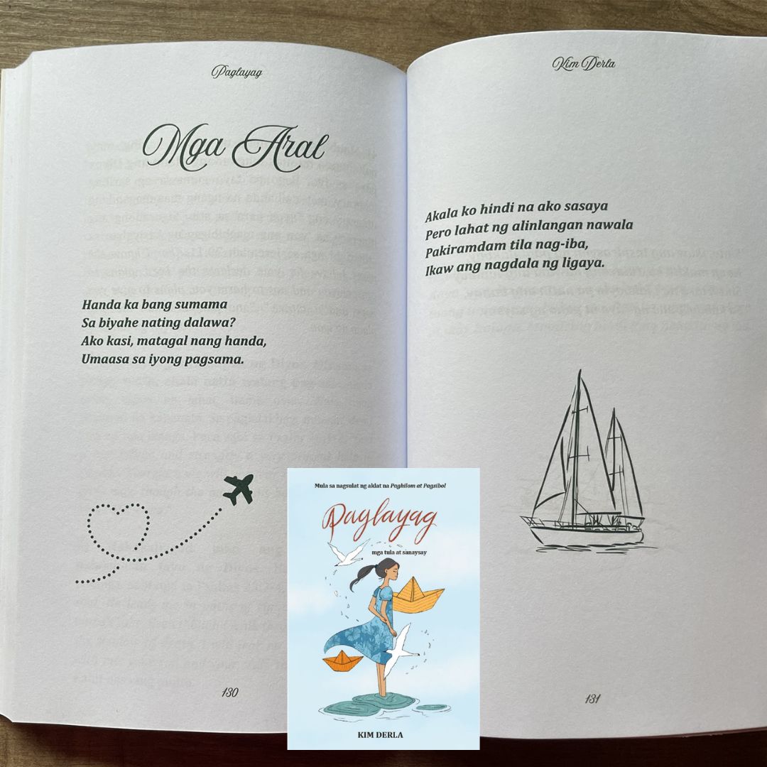 Paglayag / Paghilom (by Kim Derla) (SINGLES) brand new, with SLIGHT DENTS on book cover