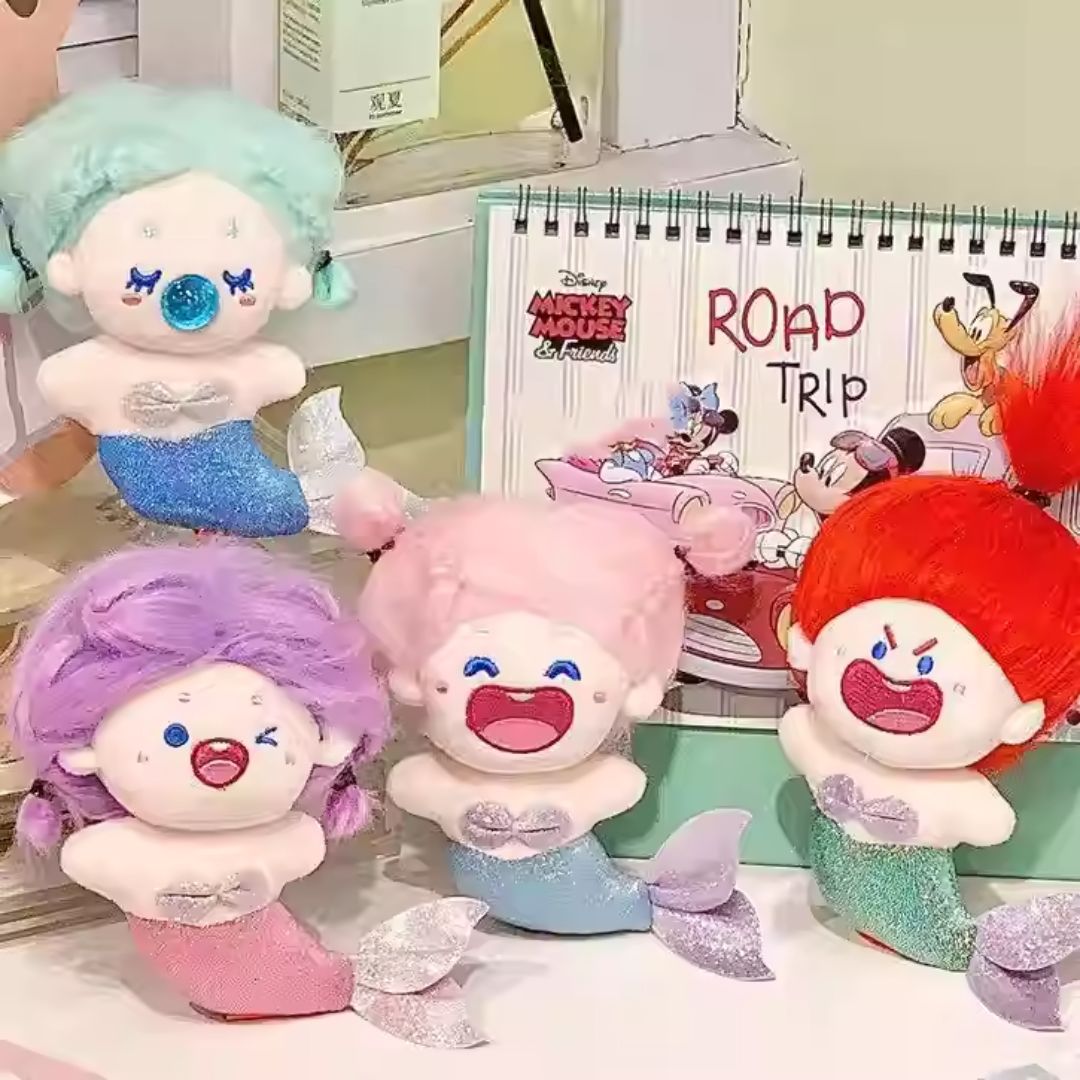 Mermaid Keychain (with hair clips) (SINGLES)