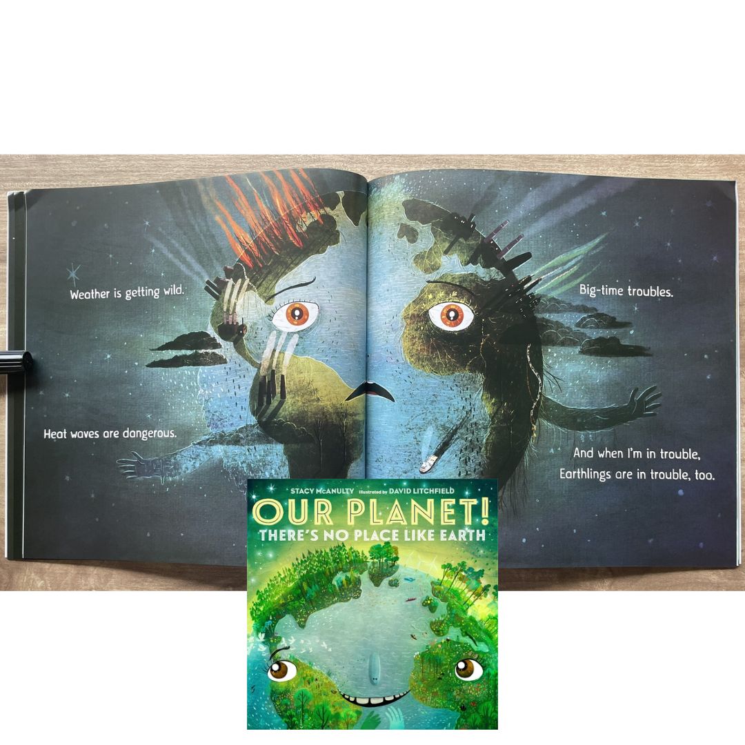 Sun / Earth / Moon / Ocean / Mars / Our Planet (OUR UNIVERSE by Stacy Mcanulty) SINGLES, brand new softcover