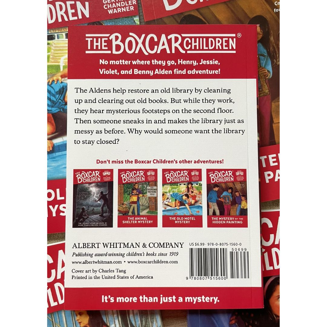 The Boxcar Children Mysteries #21-50 (30 books) brand new softcover, no box, with SLIGHT TEARS on the edges of the book covers