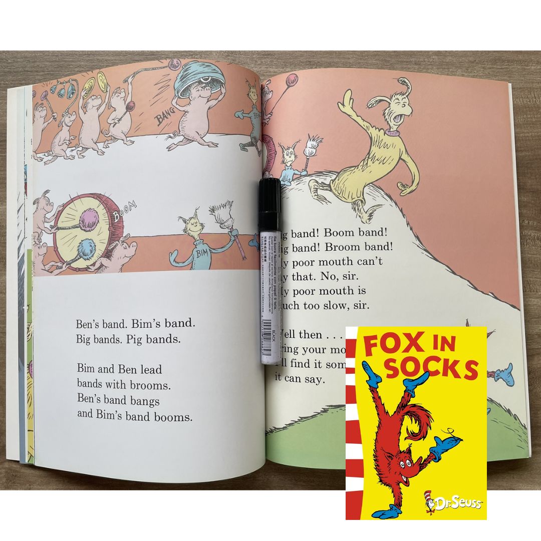 Dr Seuss paperbacks (PLS CHOOSE A TITLE) Oh the Places You'll Go / Fox in Socks / Green Eggs and Ham / Oh the Thinks You Can Think / One Fish Two Fish / Scrambled Eggs Super / Sleep Book / Ten Apples Up On Top / The Alphabet Book / Wacky Wednesday