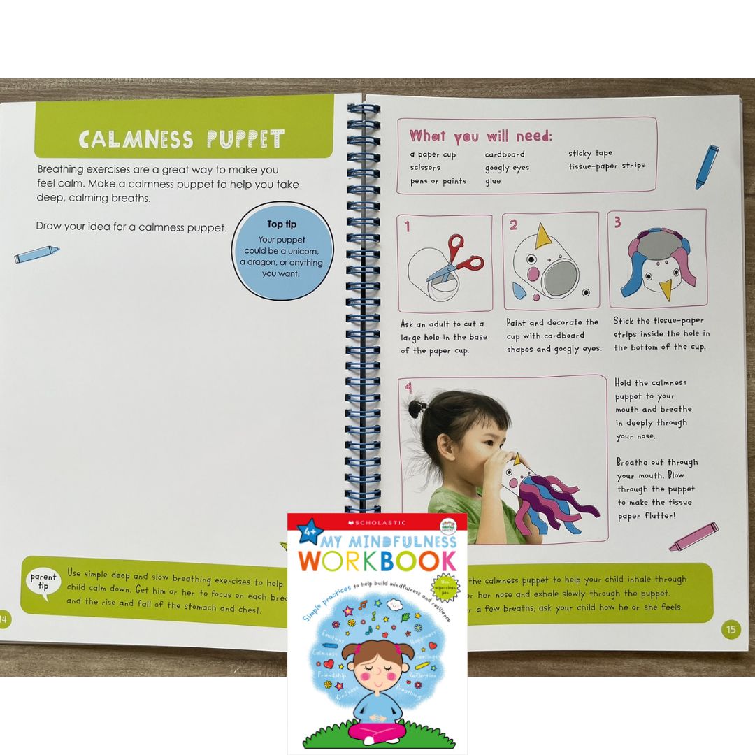 My Mindfulness / My Growth Mindset Workbook: Scholastic Early Learners (SINGLES) brand new Softcover, with SLIGHT DENTS on book cover