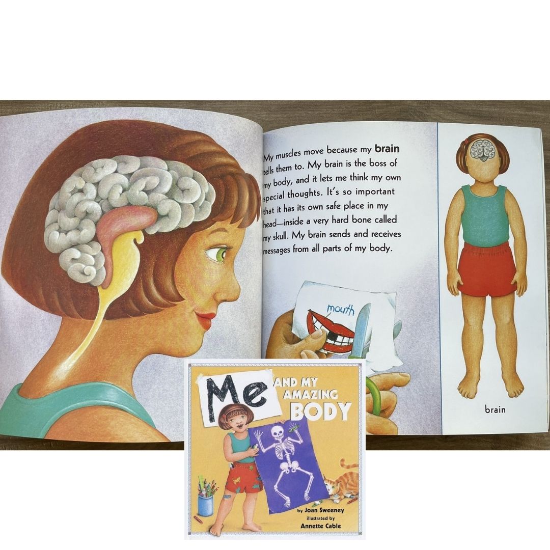 Me and My Amazing Body (brand new softcover, with SLIGHT FOLDS on book cover)