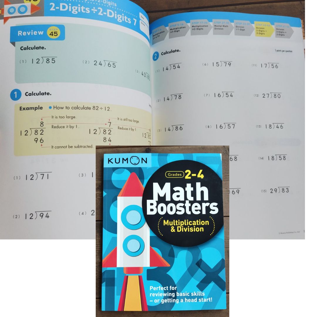 Kumon: Math Boosters (workbook) SINGLES