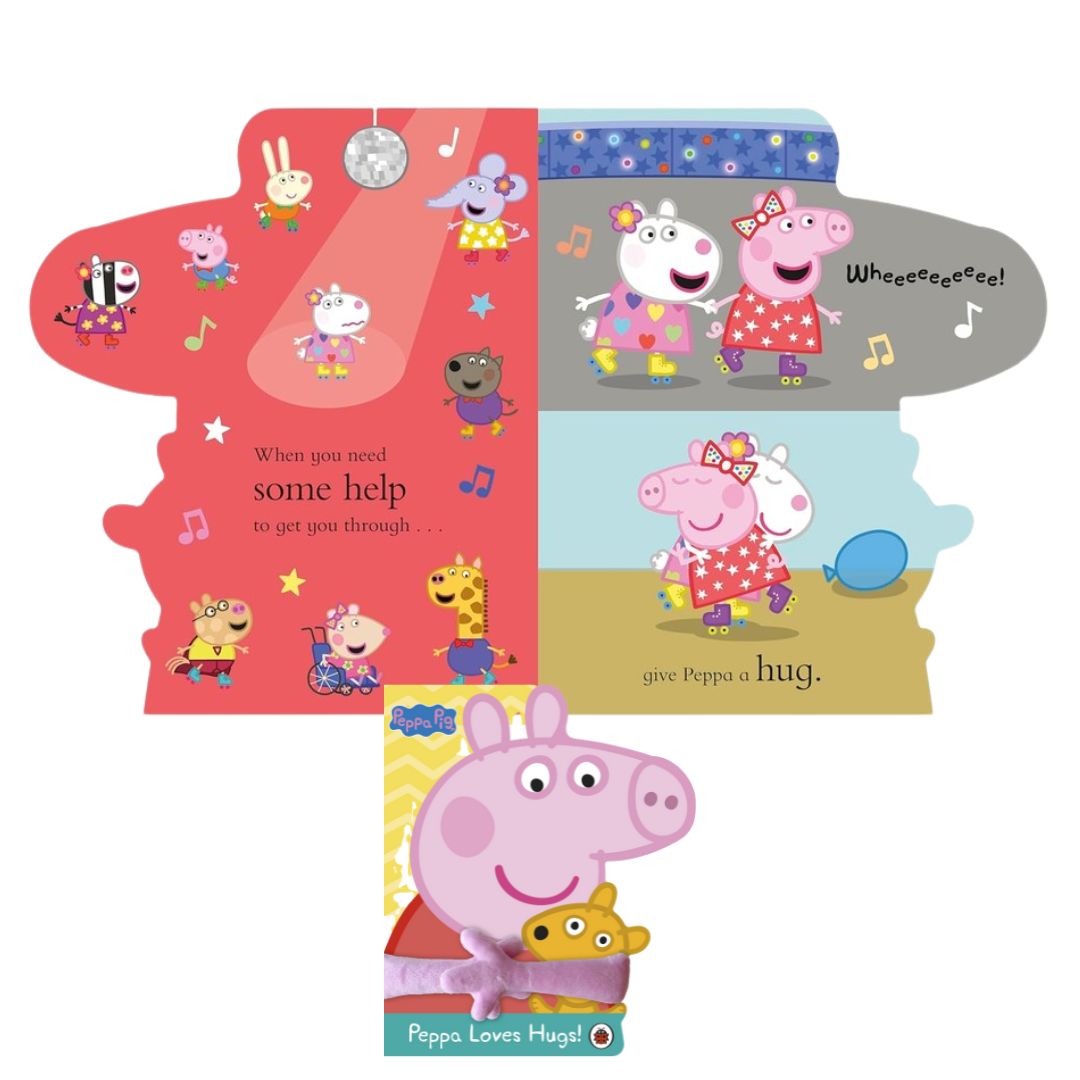 Peppa Pig: Peppa Loves Hugs (Hug Book) Board Book