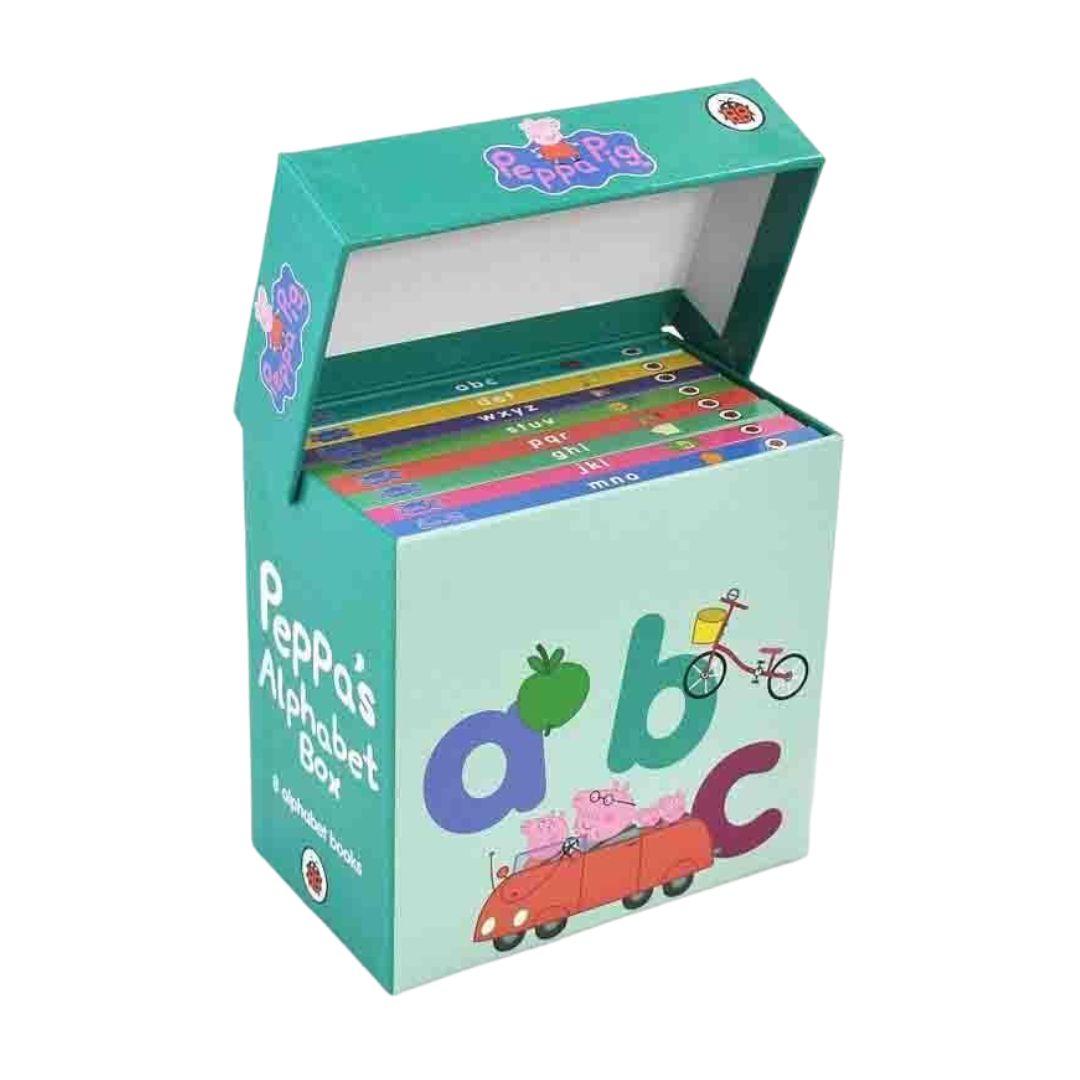 PEPPA PIG: PEPPA'S ALPHABET BOX (8 books) brand new board books