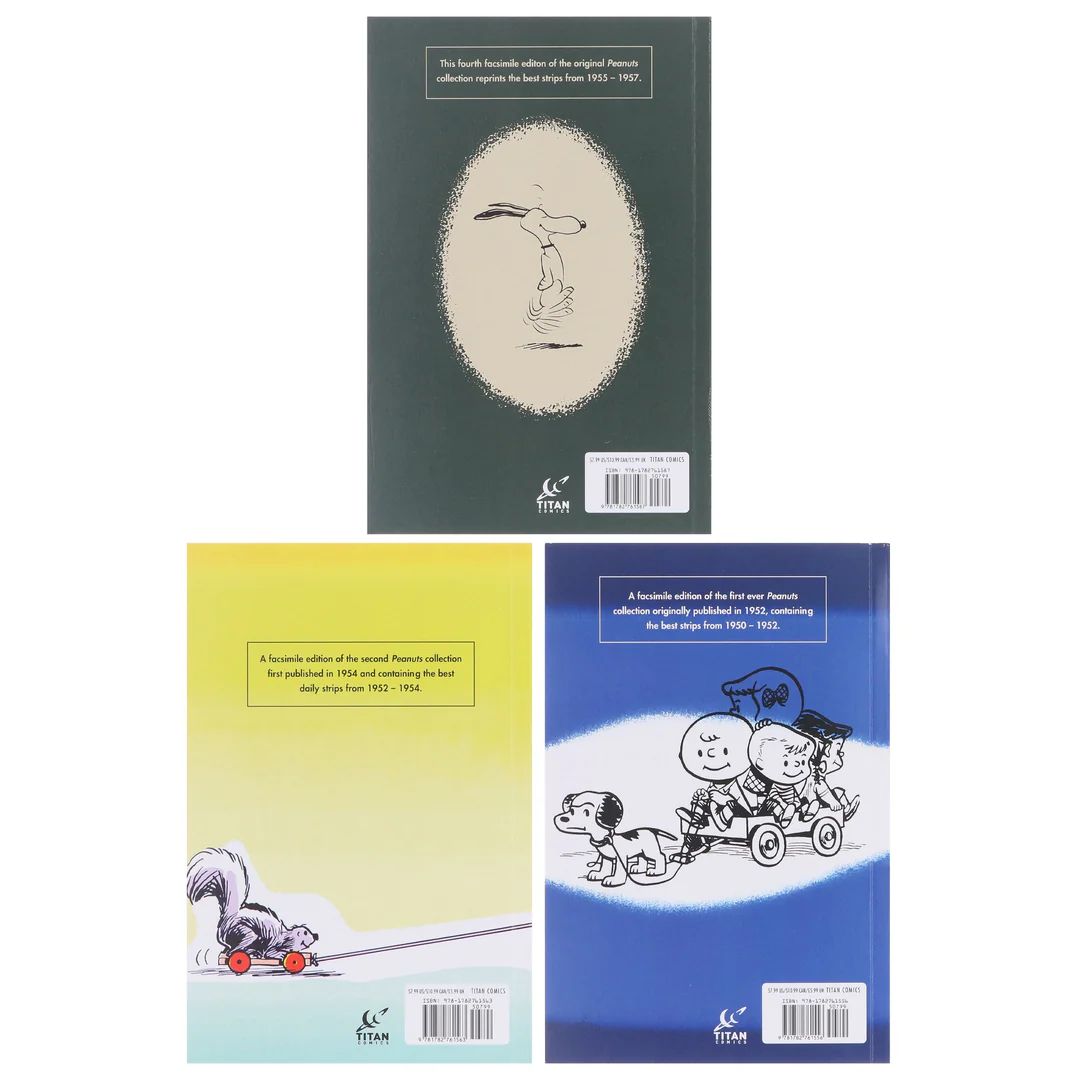The CLASSIC PEANUTS / SNOOPY / PEANUTS GRAPHIC NOVEL Collection (3 Book) Slipcase Box Set By Charles M. Schulz (brand new softcovers)