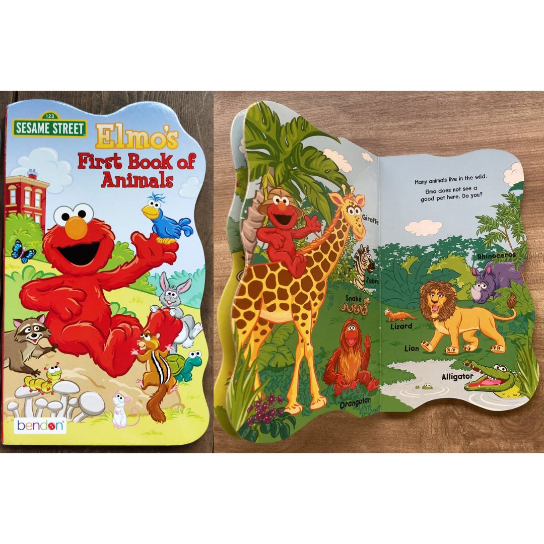 Sesame Street / Sesame Beginnings (SINGLES) brand new Board Book, with SLIGHT DENTS on book cover