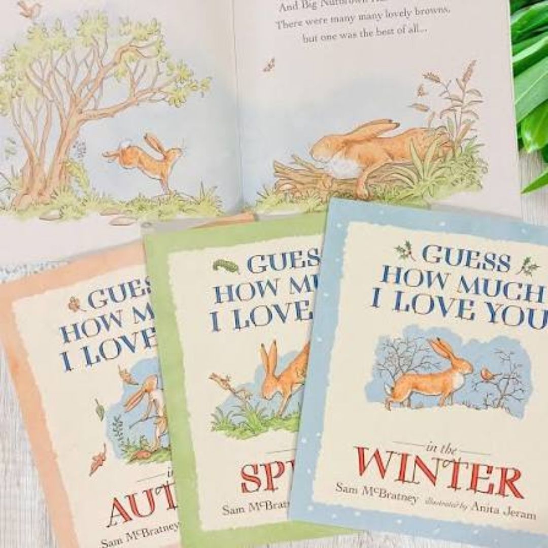 Guess How Much I Love You Complete Collection Box Set by Sam McBratney illustrated by Anita Jeram (5 books) brand new softcover