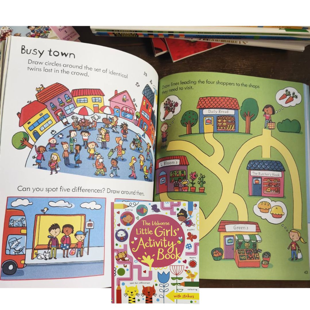 Usborne Activity book (Little GIRLS')