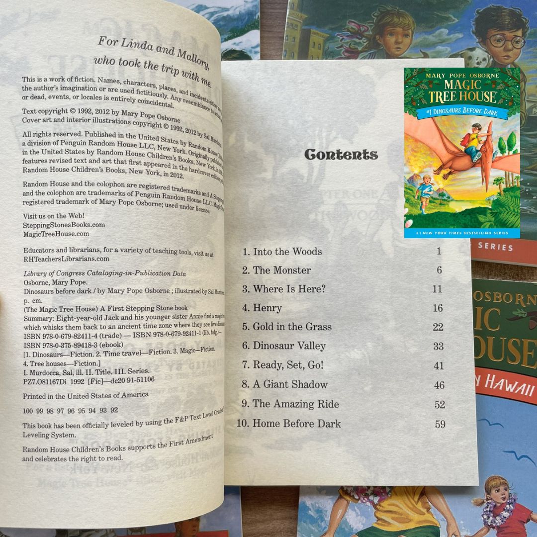 Magic Tree House: A Library Of Books 40 BOOKS Box Set (39 chapter books + 1 workbook) BOX with SLIGHT TEAR and DENTS