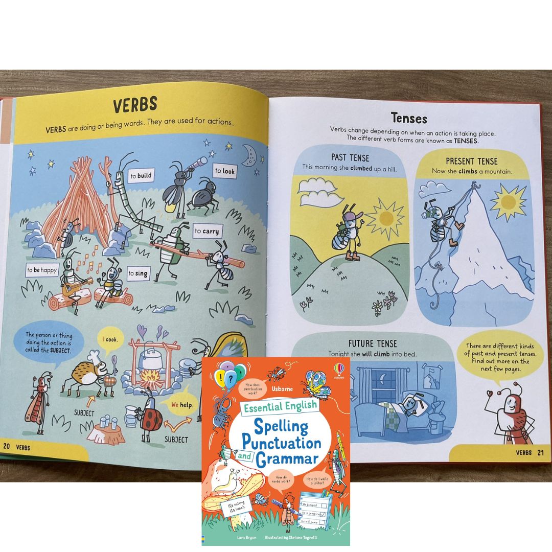 Usborne Essential English: Spelling Punctuation and Grammar (hardcover)