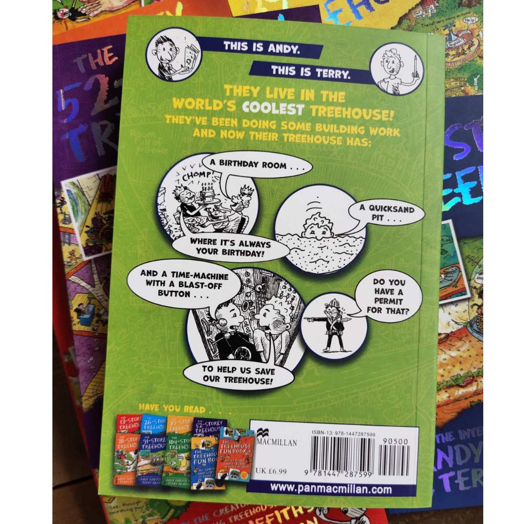 STOREY TREEHOUSE (15 books) brand new softcover, BOX with SLIGHT DENTS, books no damage