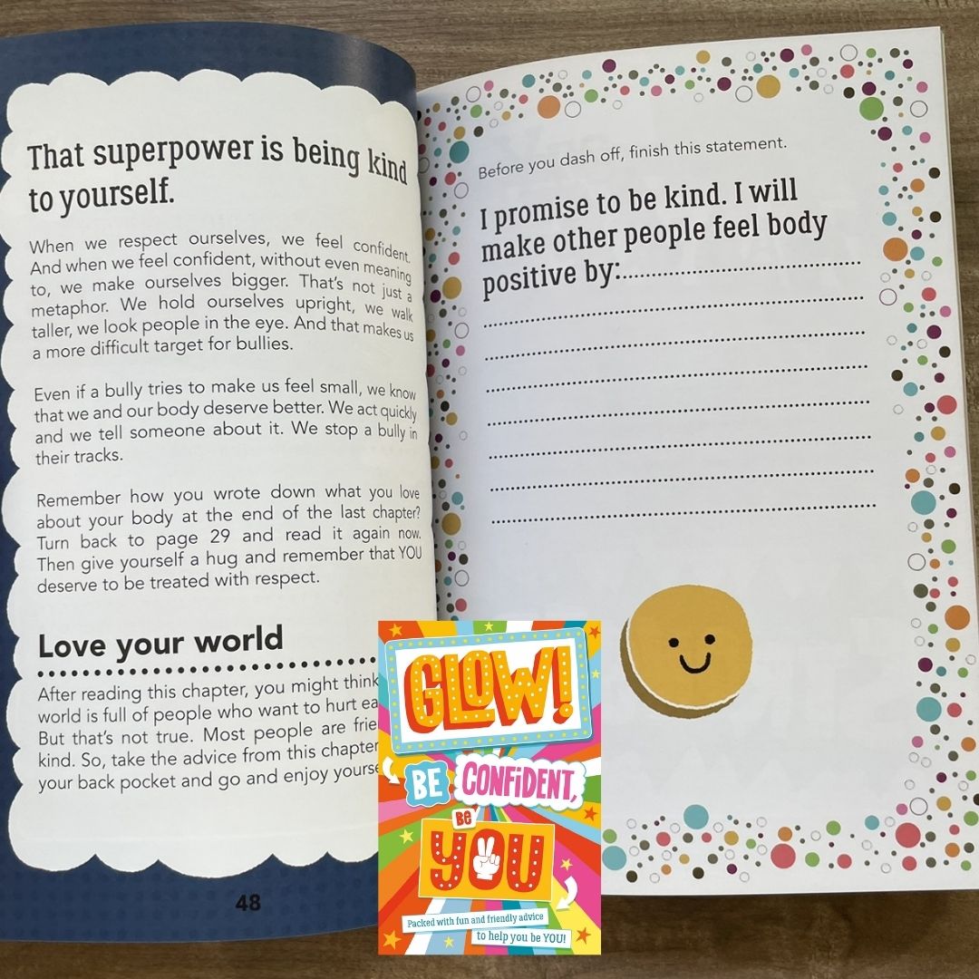 Glow! Be Confident, Be You (brand new softcover)