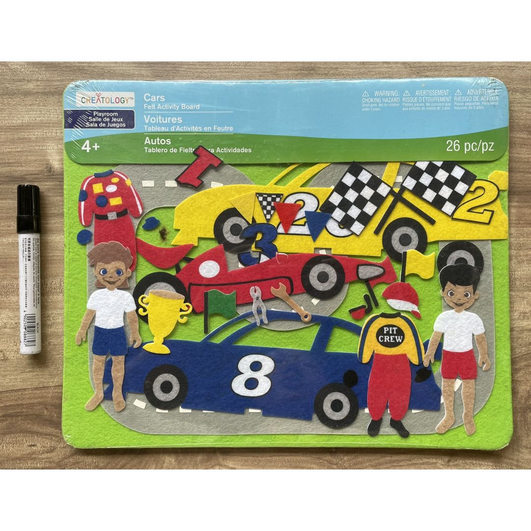 Felt Creations Story Board (SINGLES) (Aquatic Diving / Cars / American Travel / Dancing Ballerina)