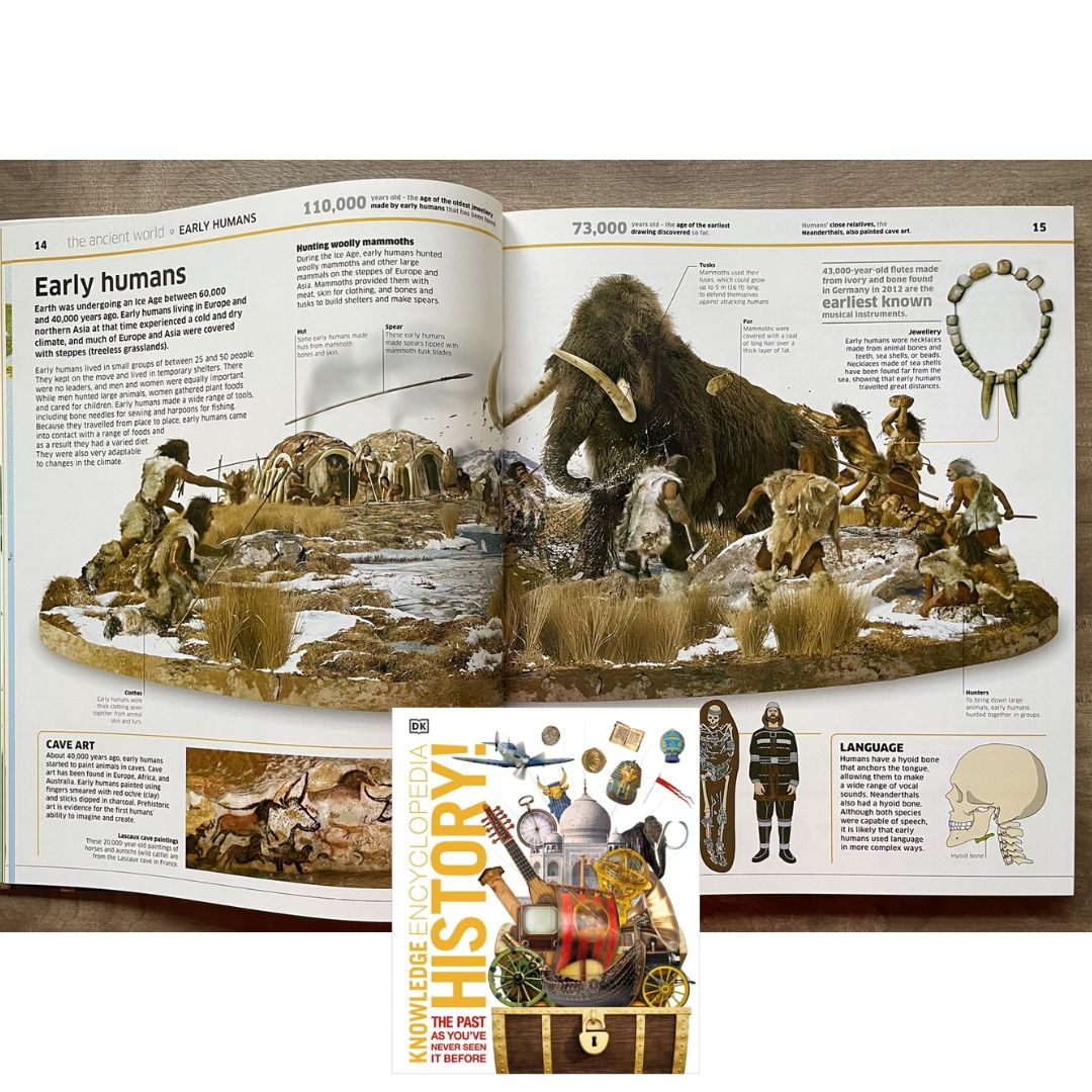 DK Knowledge Encyclopedia History!: The Past as You've Never Seen it Before (hardcover)