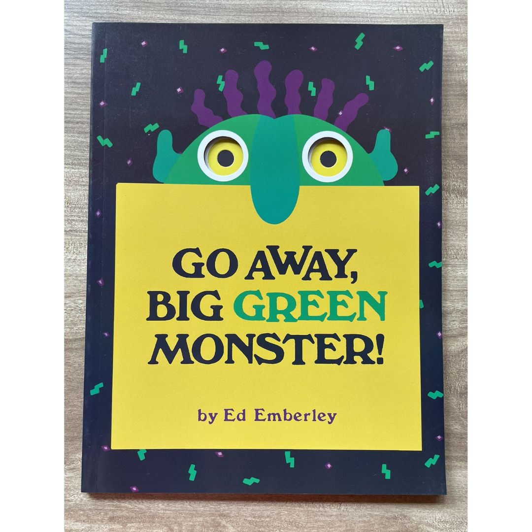 Go Away, Big Green Monster (softcover) brand new, with cut-outs