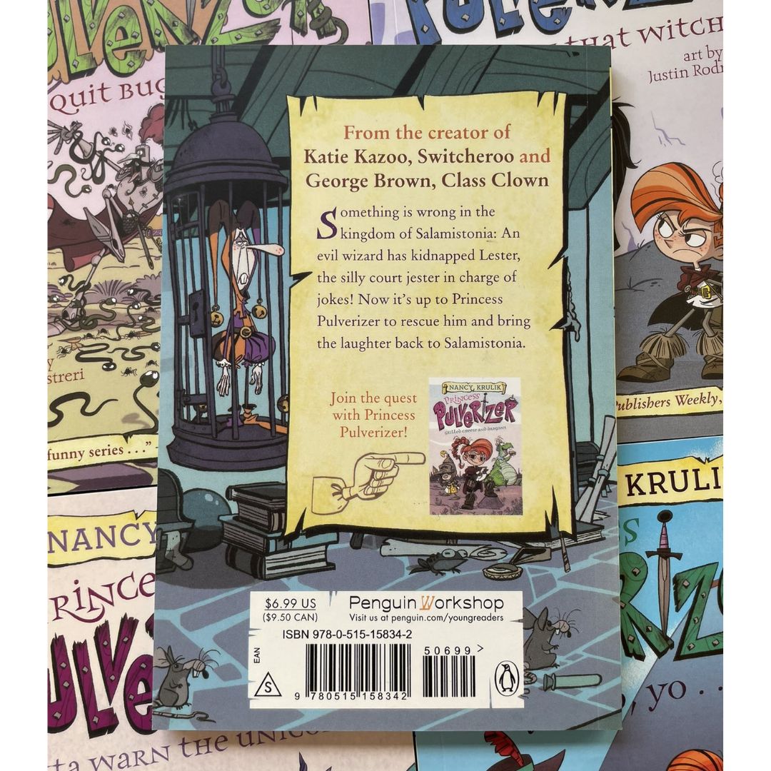 Princess Pulverizer (8 books) brand new softcover, no box