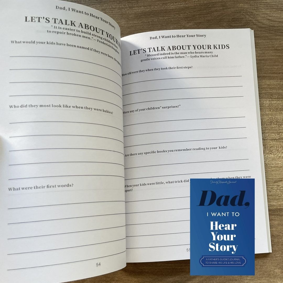 I Want to Hear Your Story: Dad Mom Grandmother Grandpa Guided Journal to Share His / Her Life & Love (Hear Your Story Books) (Paperback) (With SLIGHT FOLDS on book cover)