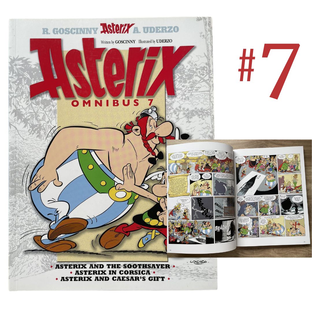Asterix Omnibus (SINGLES) (3 stories, graphic comics, softcover)