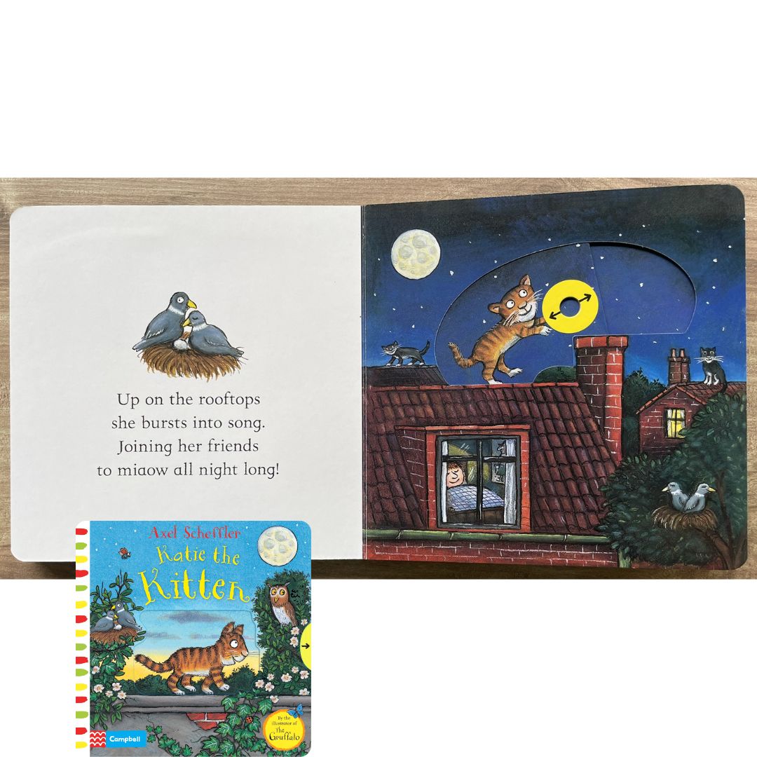 CAMPBELL Katie the Kitten: A Push, Pull, Slide Book (board book)