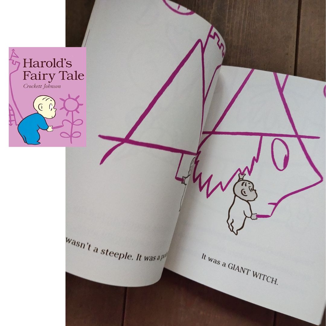 Harold's Purple Crayon Collection (6 books) Box Set - BOX with SLIGHT DENTS, books no damage, brand new softcover