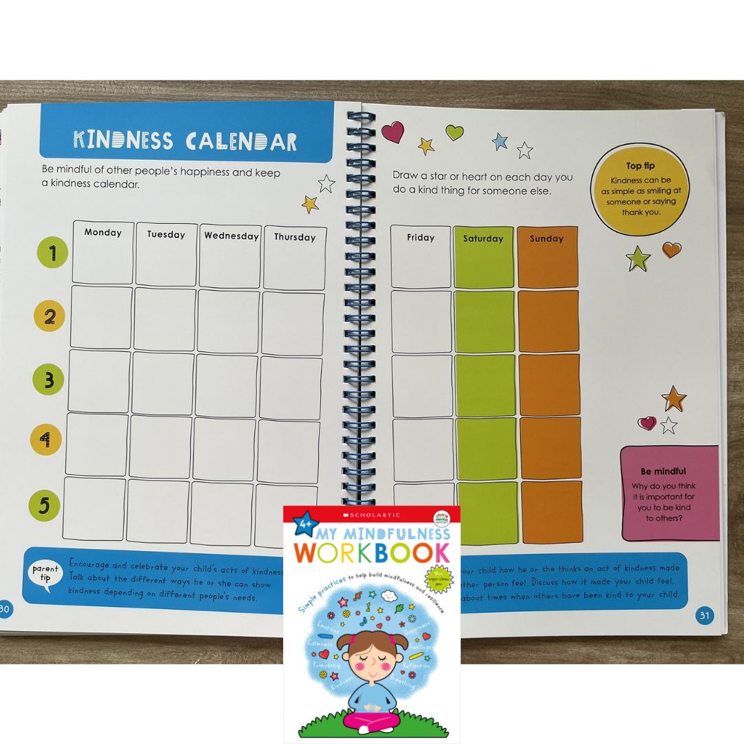 My Mindfulness / My Growth Mindset Workbook: Scholastic Early Learners (SINGLES) brand new Softcover, with SLIGHT DENTS on book cover