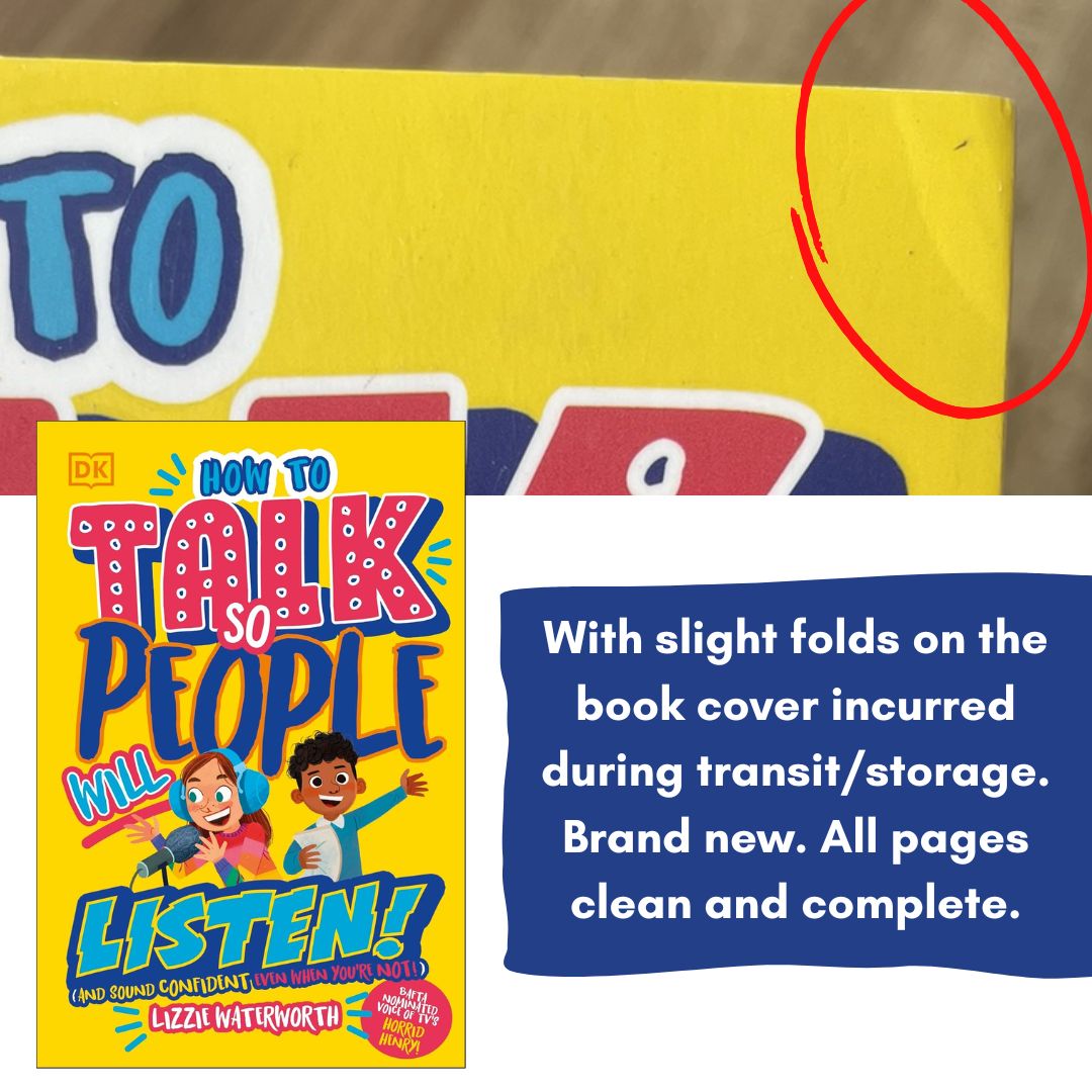 How To Talk So People Will Listen: (And Sound Confident Even When You’re Not) (brand new softcover, with SLIGHT FOLDS on book cover)