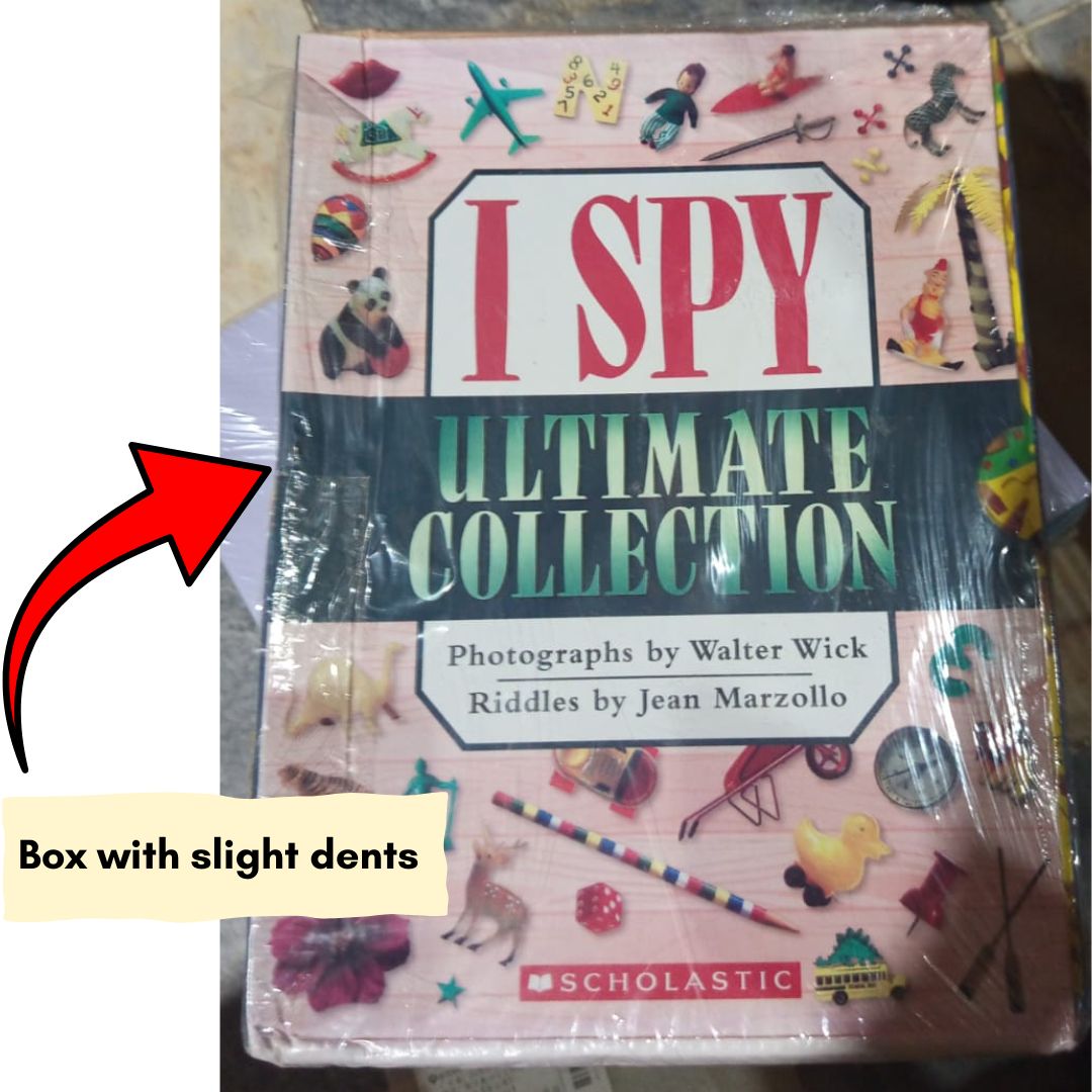 I Spy The Ultimate Collection (10 books) brand new softcover - Box with slight dents (Books no damage.)