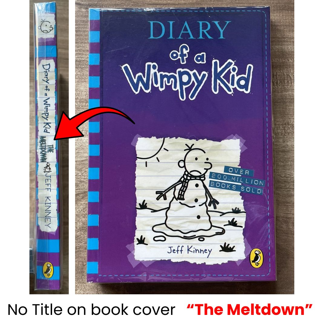 Diary of a Wimpy Kid (singles, brand new softcover, 7.5 x 5 inches each book)