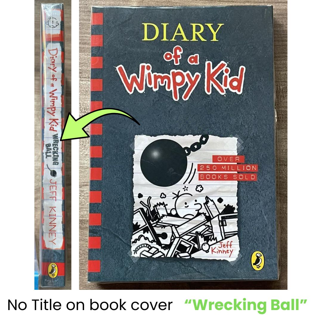 Diary of a Wimpy Kid (singles, brand new softcover, 7.5 x 5 inches each book)