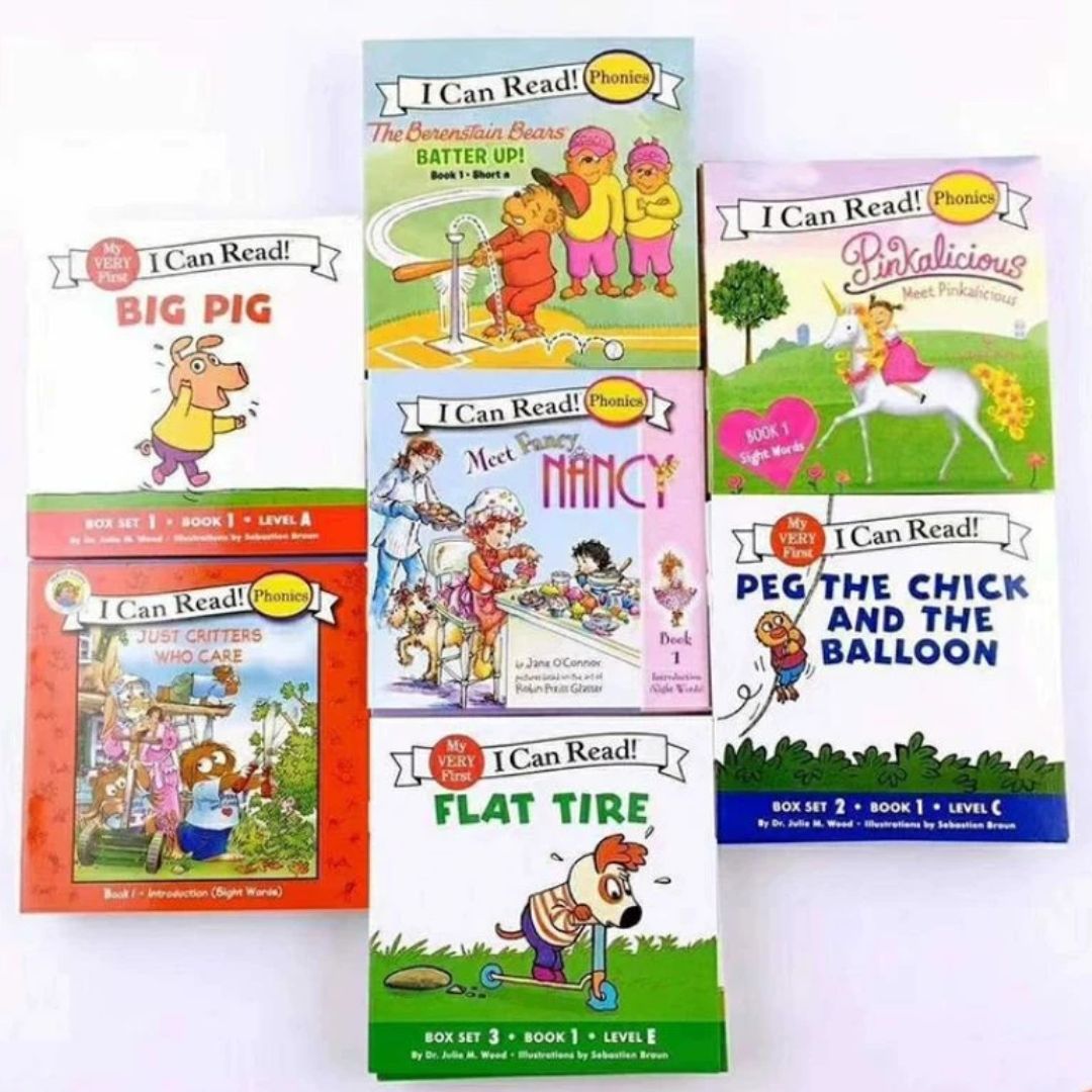 My Very First I Can Read Phonics MINI THIN BOOKS Set (Biscuit // Fancy Nancy // Little Critter // Red // Blue // Green) brand new paperbacks / softcovers