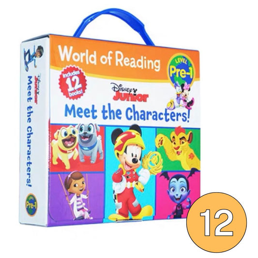 World of Reading Disney Junior Meet the Characters (Pre-Level 1 Boxed Set) (World of Reading)